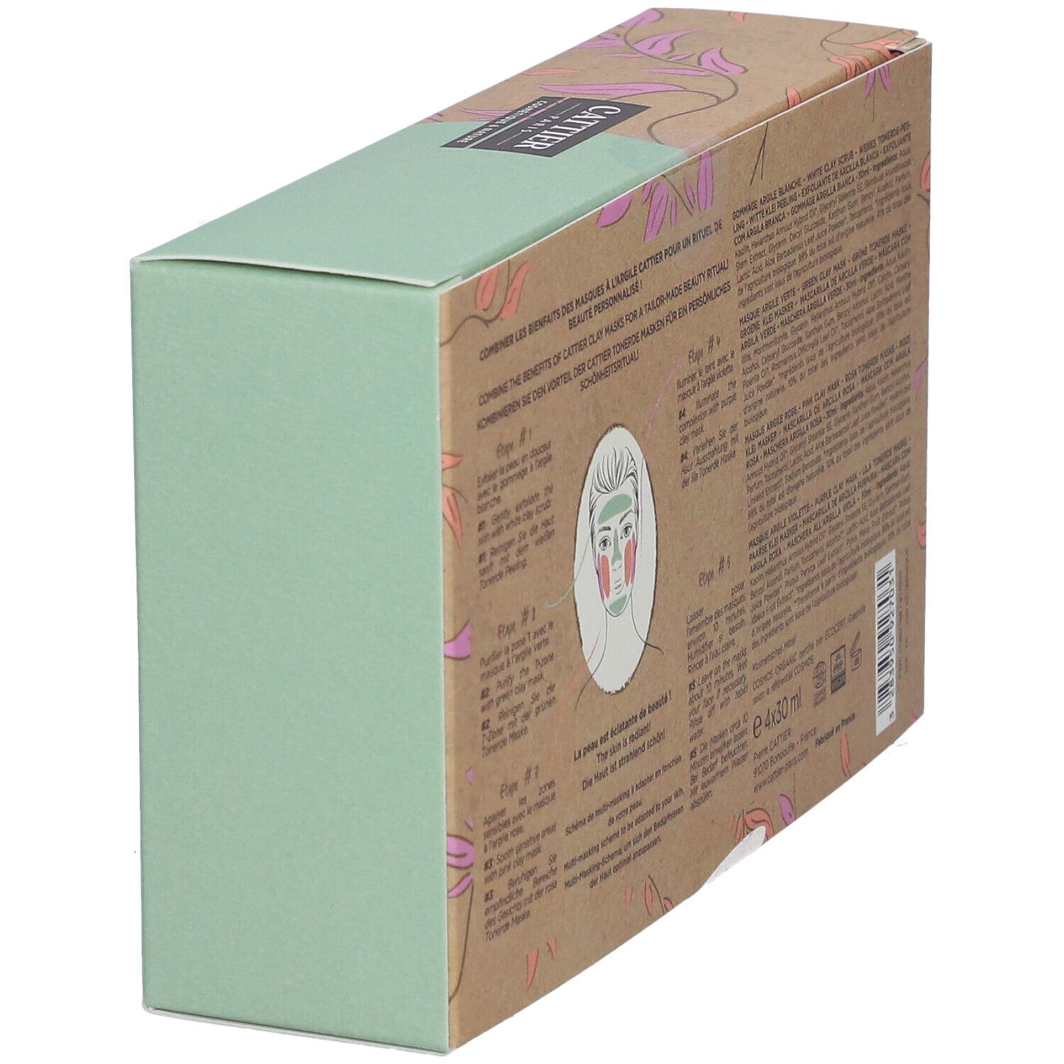 CATTIER Coffret Multi-masking à l'argile