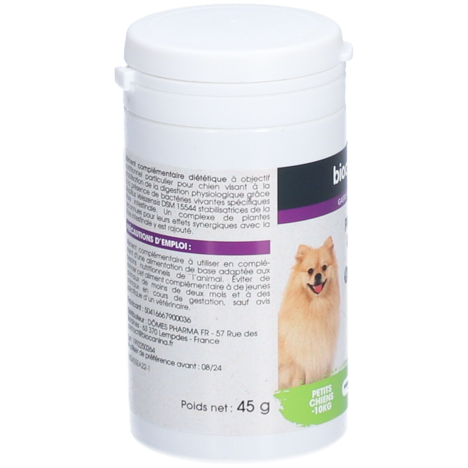 BIOCANINA GASTROENTÉROLOGIE PROBIOTIQUES RÉGULACTIV PETIT CHIEN - Poudre, aliment compléme
