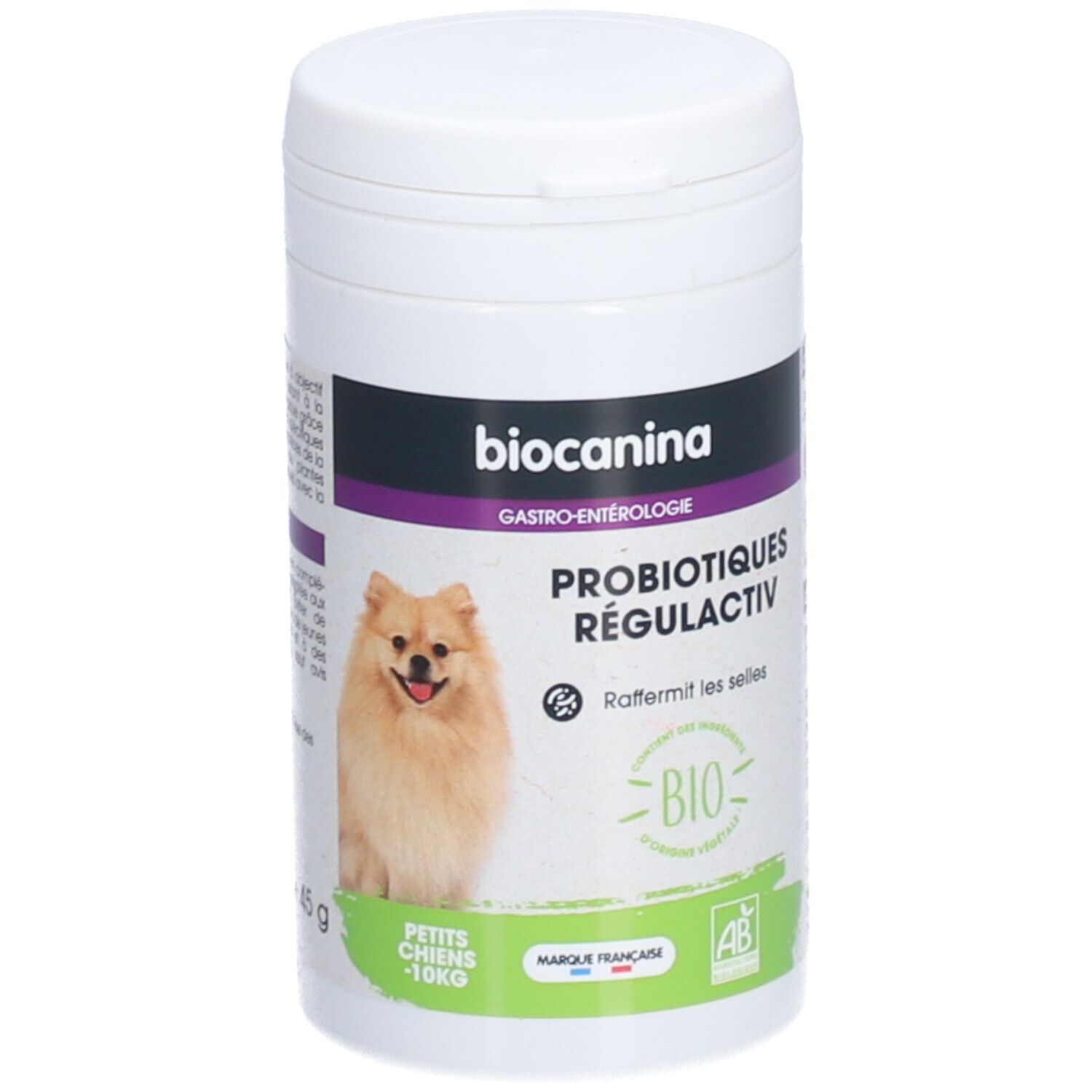 BIOCANINA GASTROENTÉROLOGIE PROBIOTIQUES RÉGULACTIV PETIT CHIEN - Poudre, aliment compléme