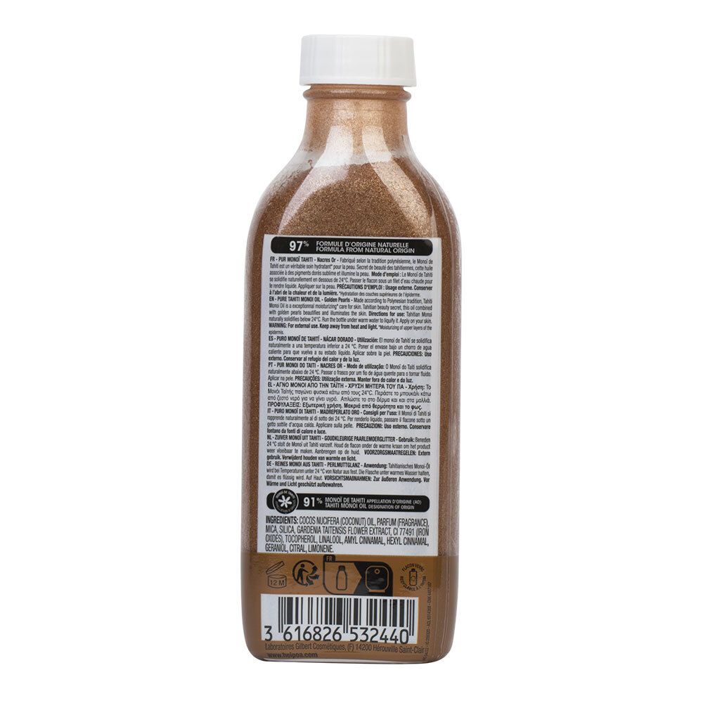 HEI POA® PUR MONOÏ TIARÉ NACRES OR