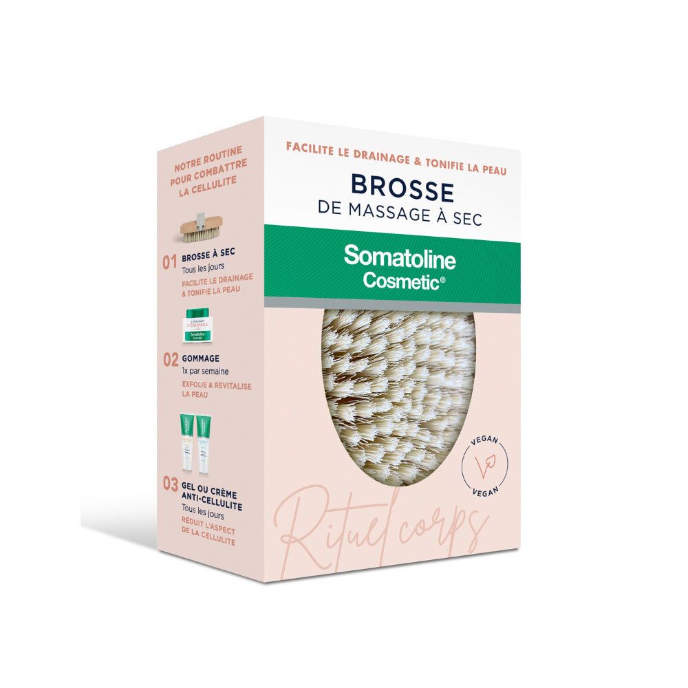 Somatoline Cosmetic® Brosse de Massage à Sec