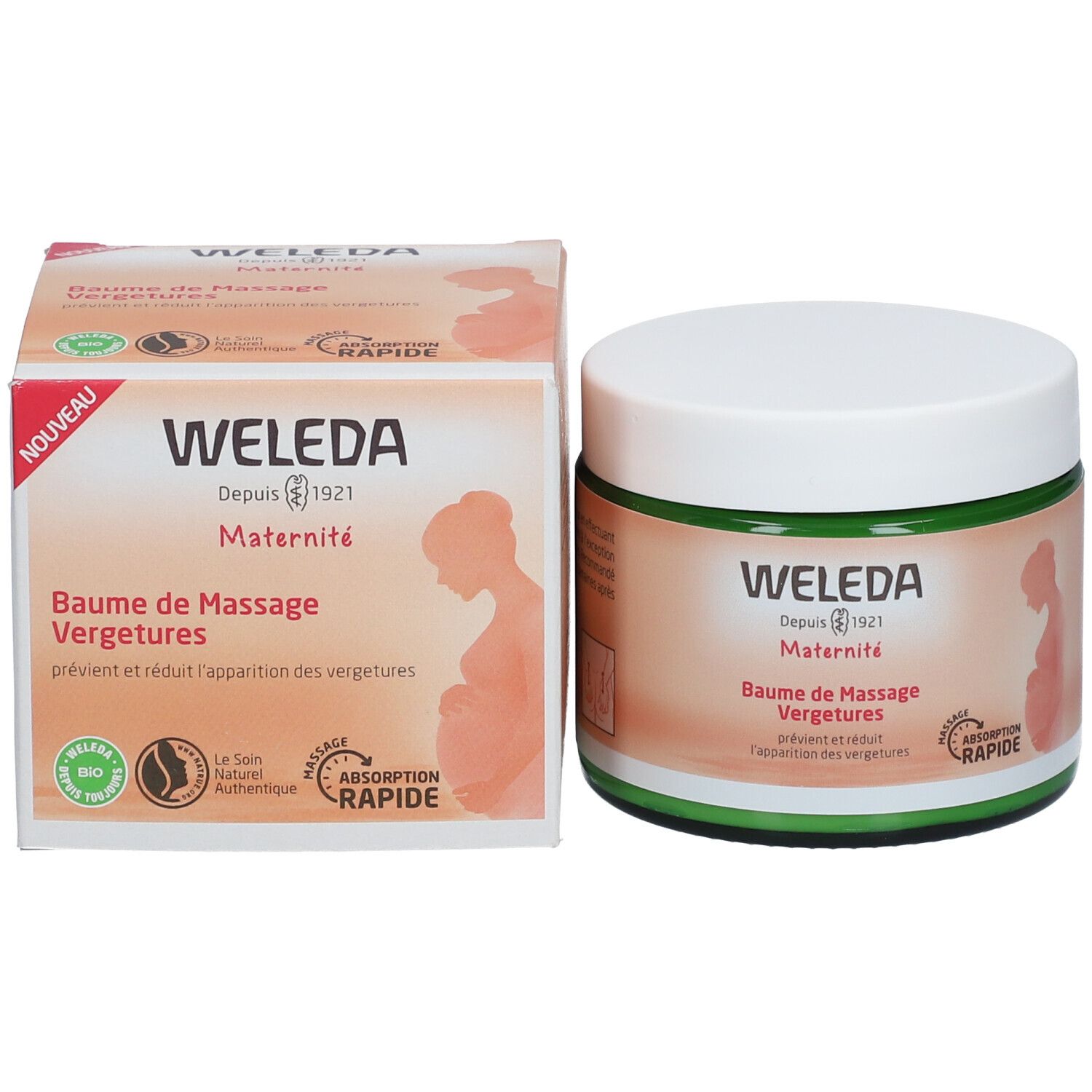 WELEDA Baume de Massage Vergetures