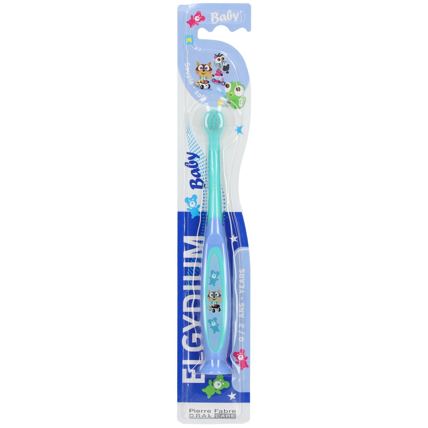 ELGYDIUM Baby Brosse à dents 0 - 2 ans