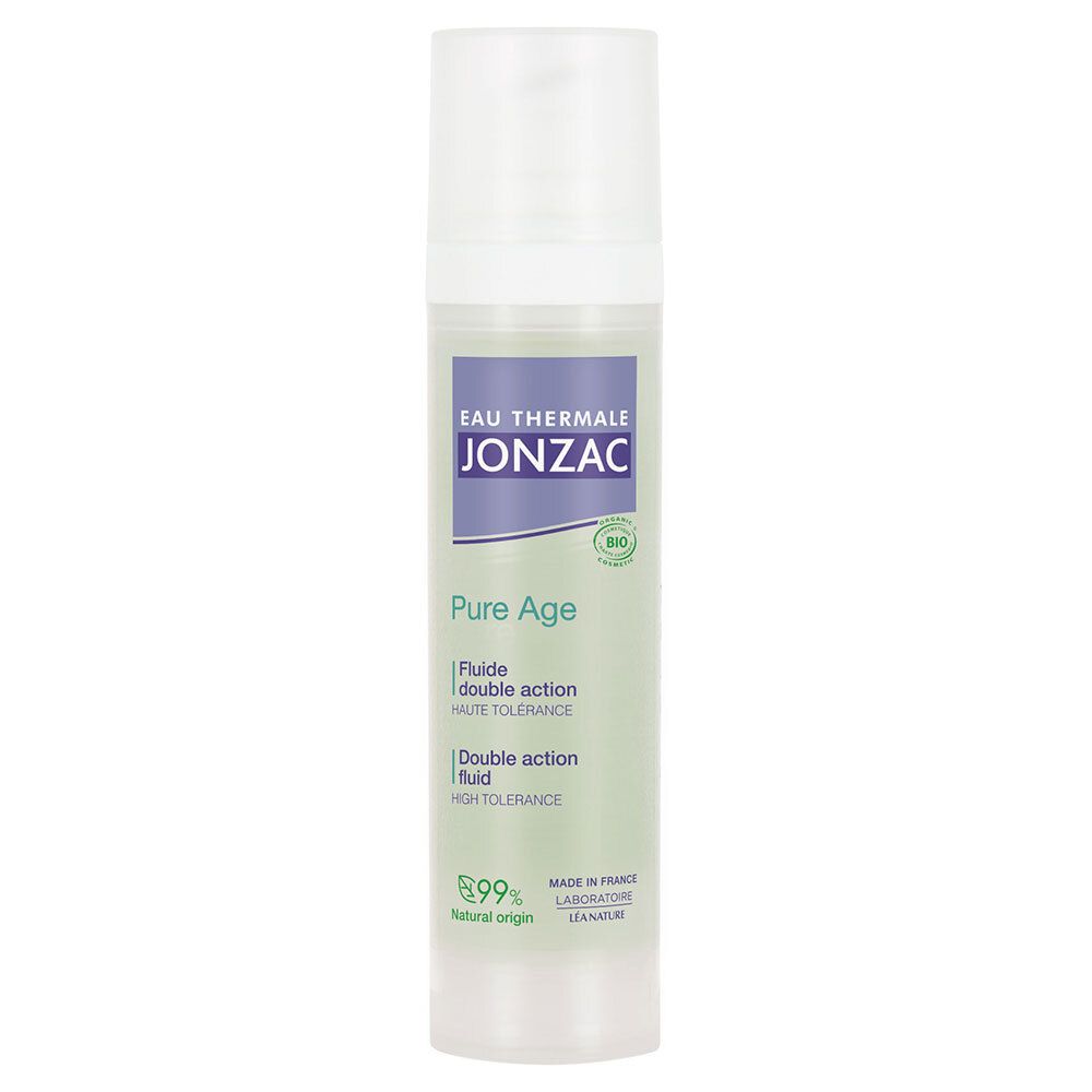 Jonzac Pure Age Fluide Double Action Bio anti-âge et anti-imperfections