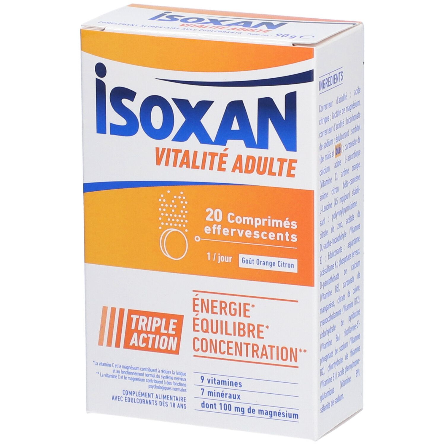 ISOXAN VITALITÉ ADULTE