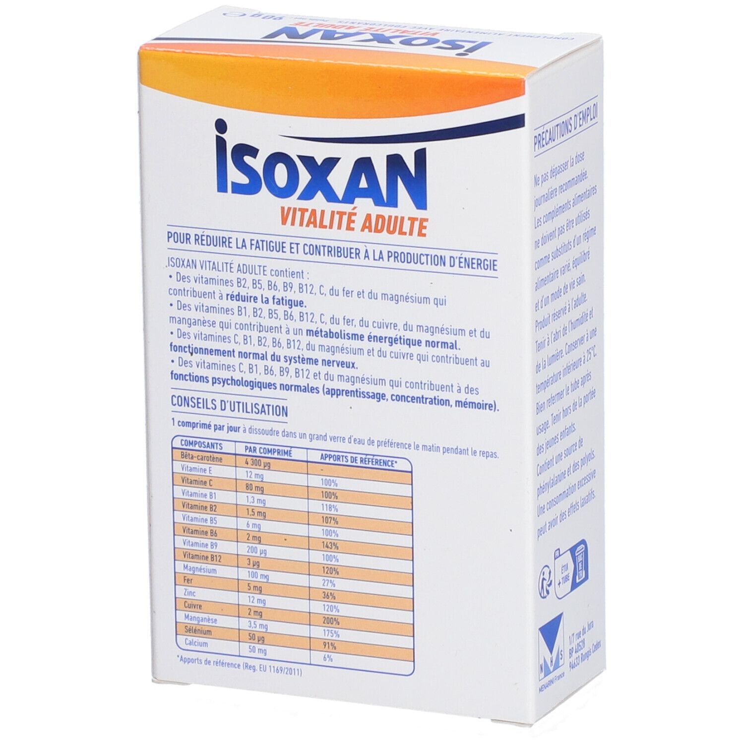 ISOXAN VITALITÉ ADULTE