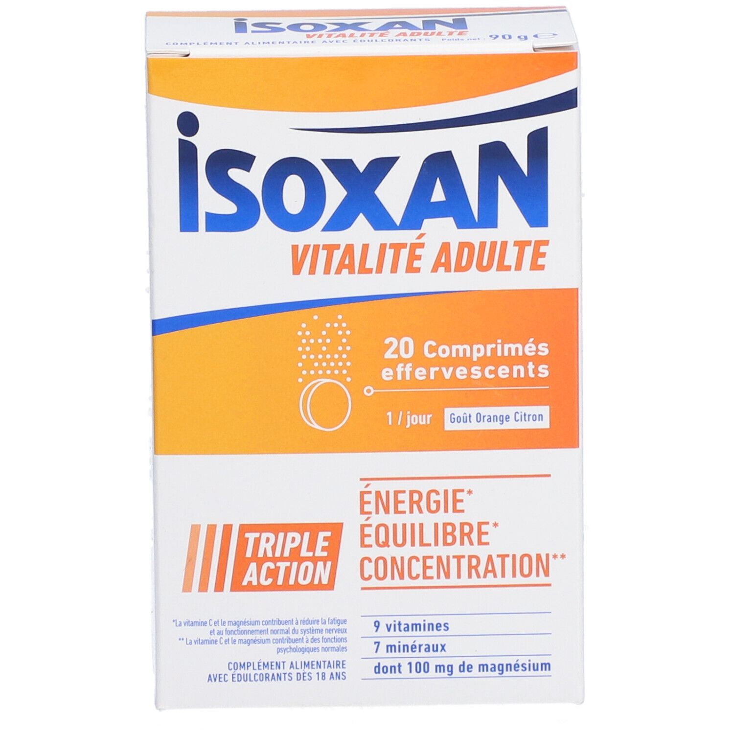 ISOXAN VITALITÉ ADULTE