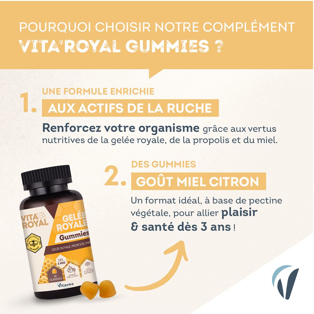 VITA'ROYAL Gelée royale Gummies