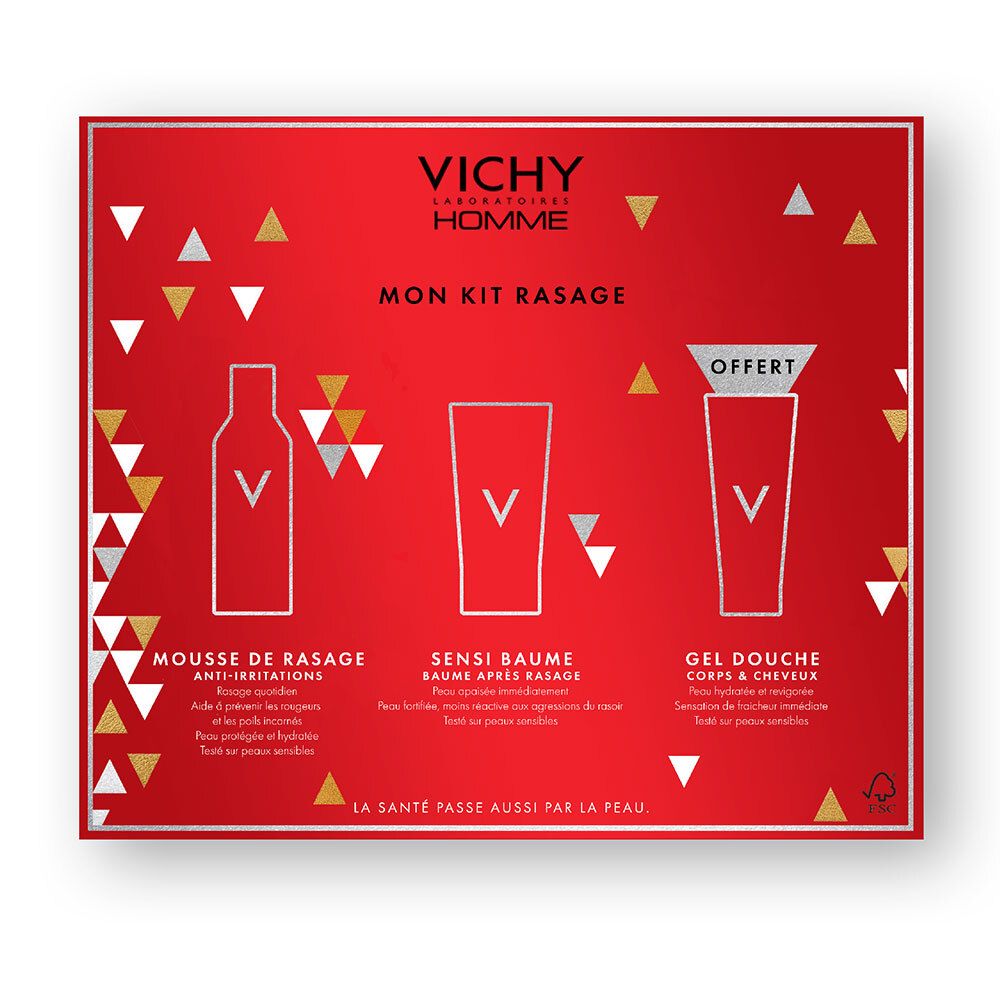 VICHY Homme Coffret mon kit rasage
