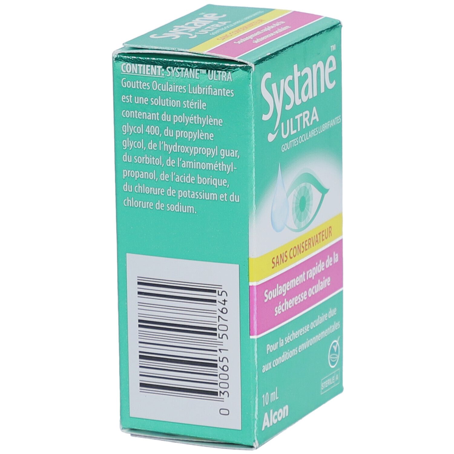 SYSTANE ULTRA - Solution ophtalmique lubrifiante pour instillation oculaire.  - fl 10 ml