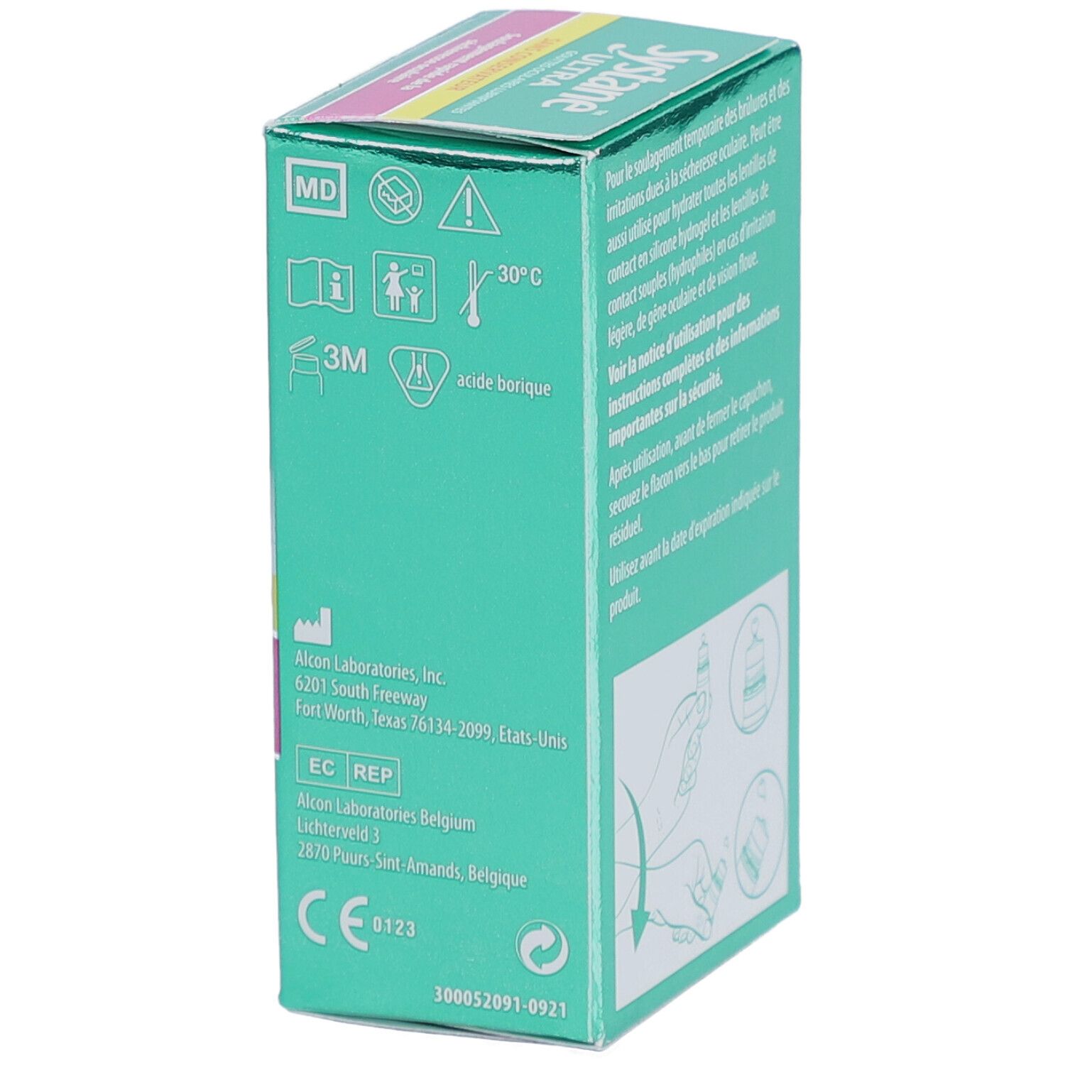 SYSTANE ULTRA - Solution ophtalmique lubrifiante pour instillation oculaire.  - fl 10 ml