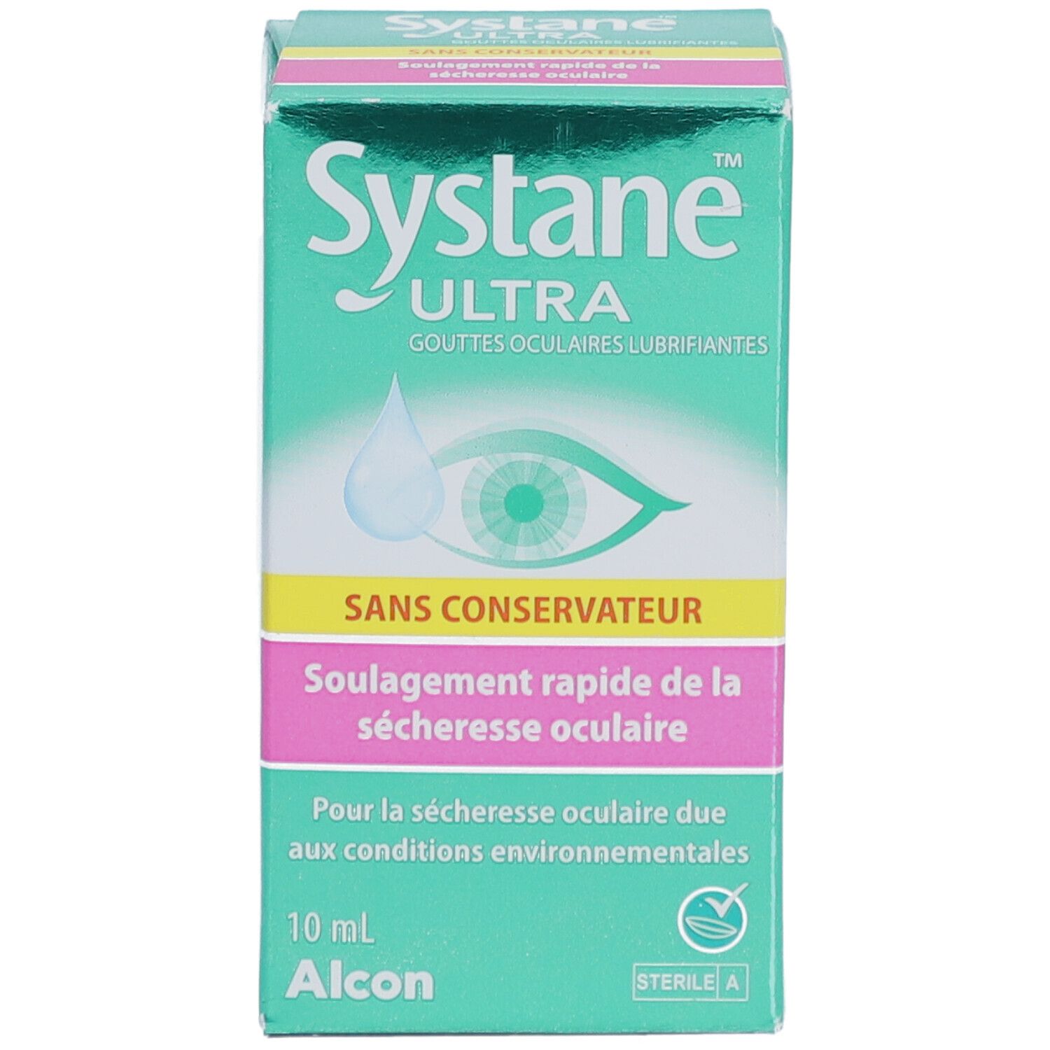SYSTANE ULTRA - Solution ophtalmique lubrifiante pour instillation oculaire.  - fl 10 ml