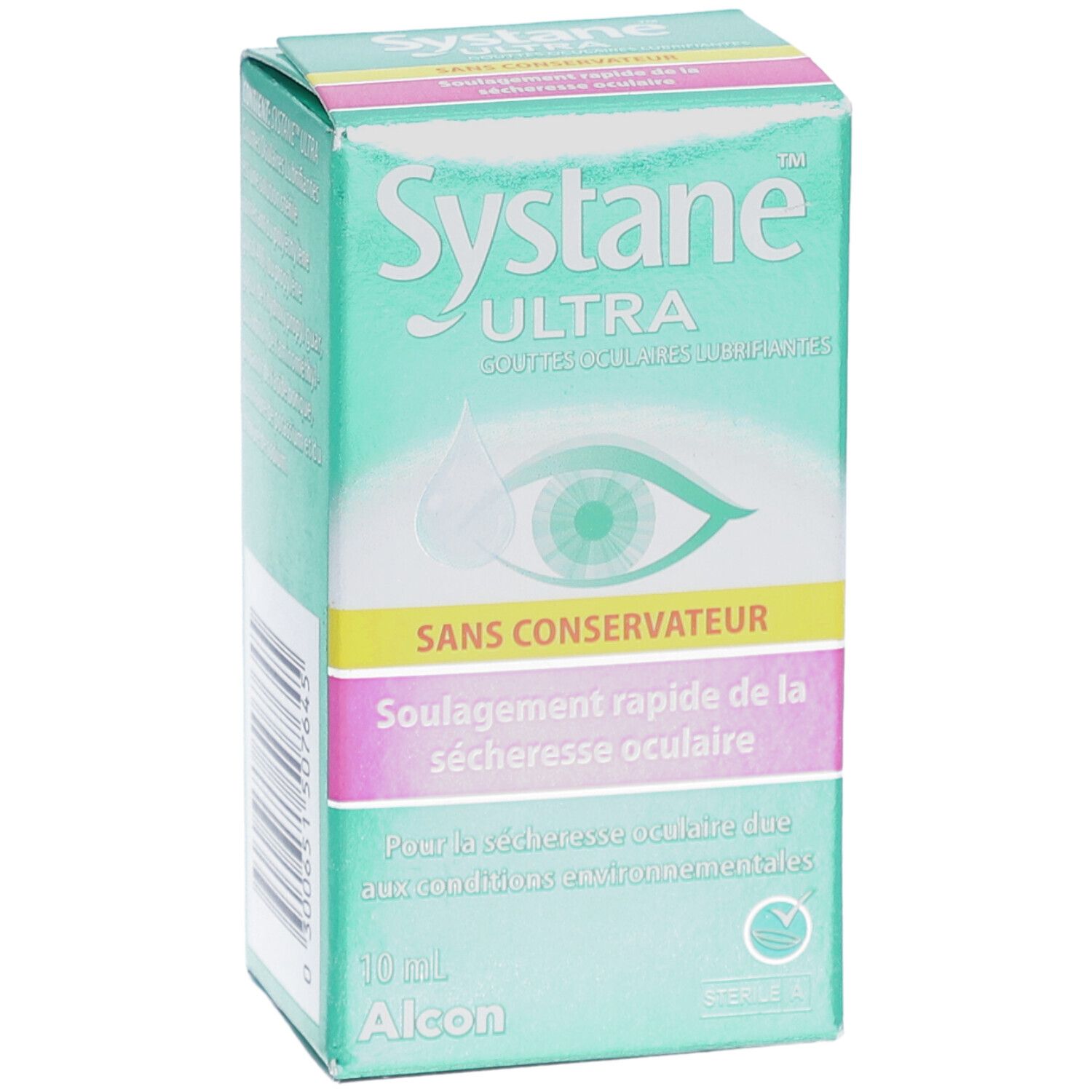 SYSTANE ULTRA - Solution ophtalmique lubrifiante pour instillation oculaire.  - fl 10 ml
