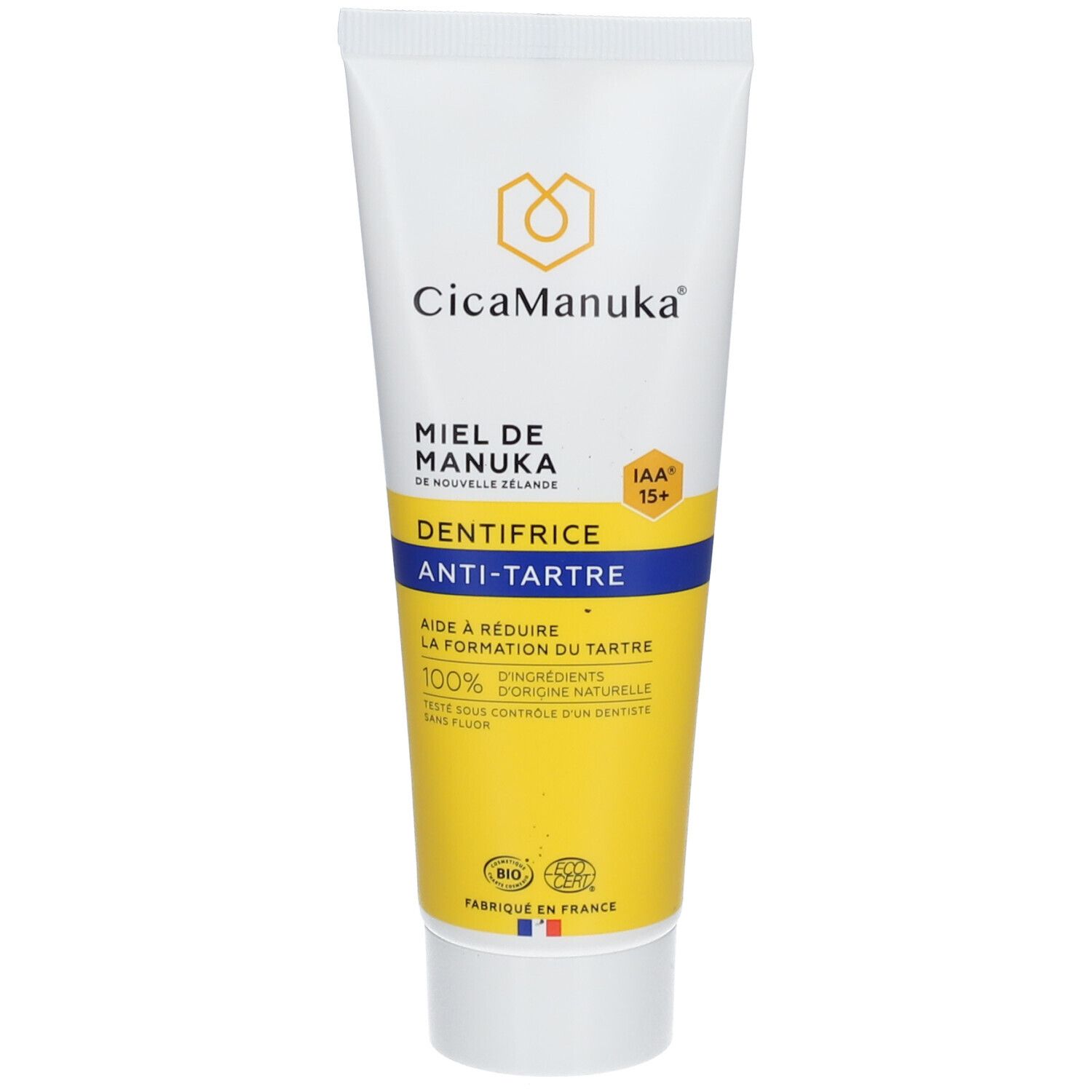 CICAMANUKA Manuka IAA15+ Honig Creme – 40 Ml, Beruhigend, Für Empfindliche Haut