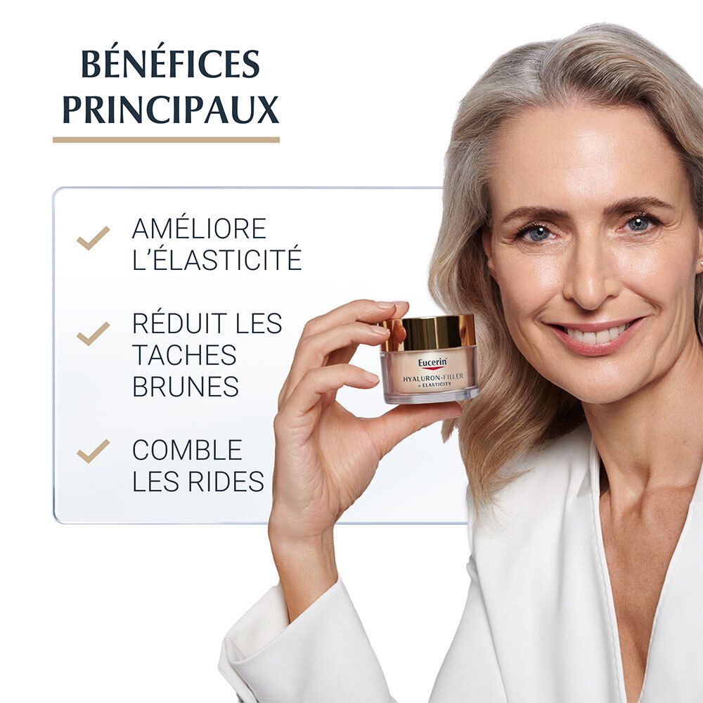 EUCERIN HYALURON-FILLER + ELASTICITY Soin de Jour SPF 30