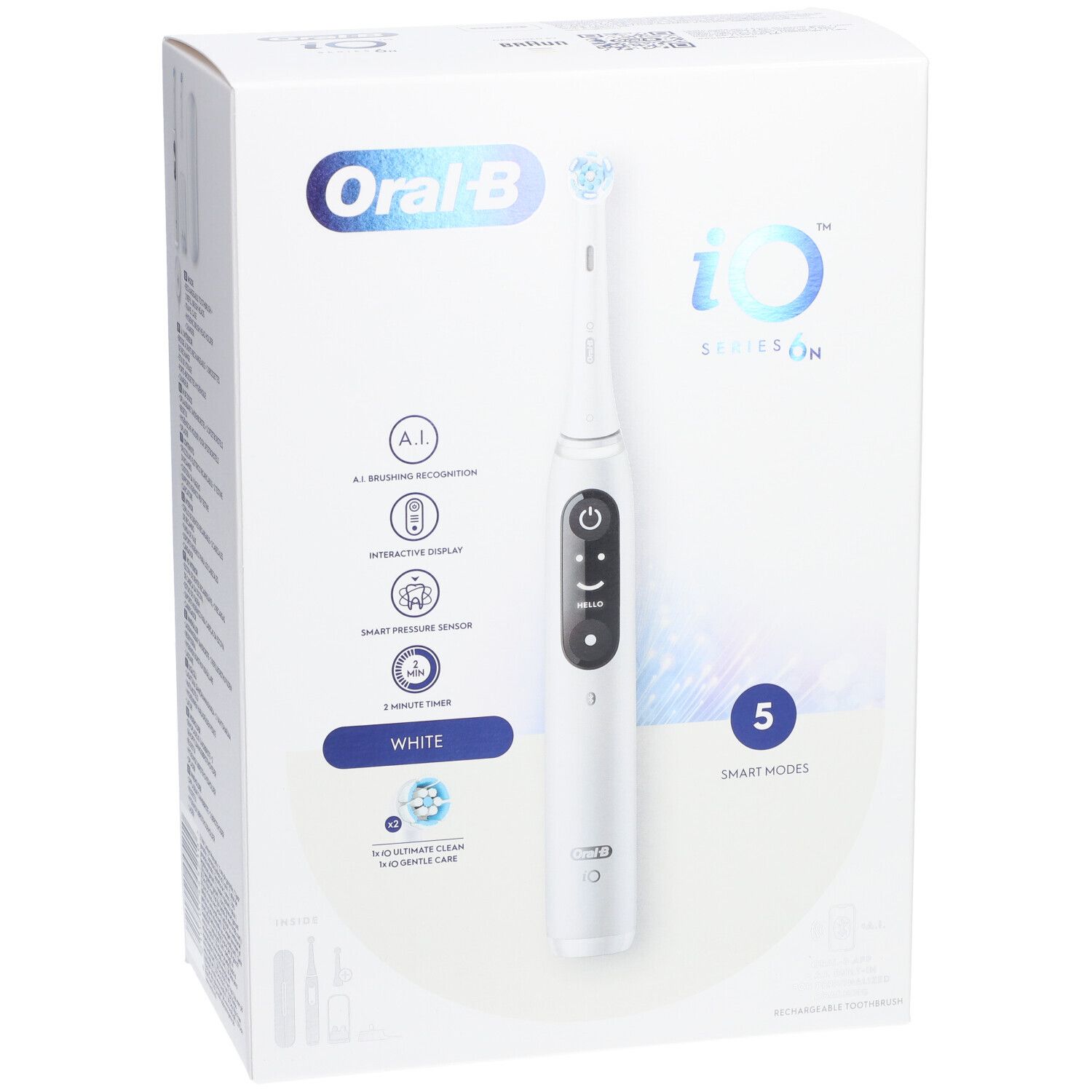 Oral-B iO Series 6N Brosse à Dents Électrique Rechargeable