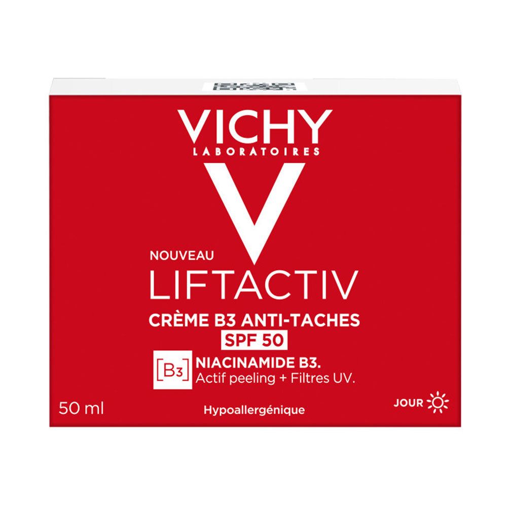 LIFTACTIV CREME JOUR ANTI-TACHES B3 SPF50 50ML