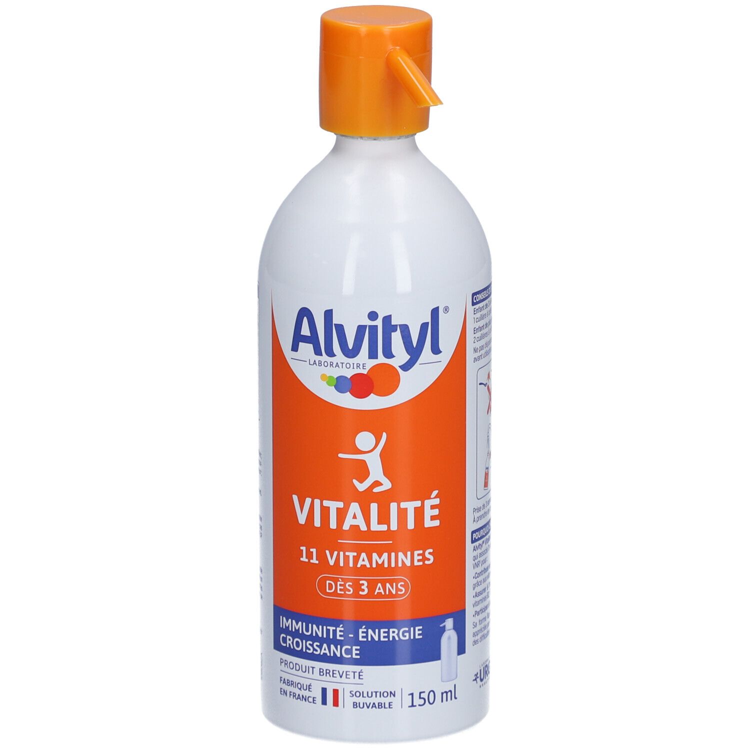 Alvityl Vitalité Solution Buvable 11 Vitamines