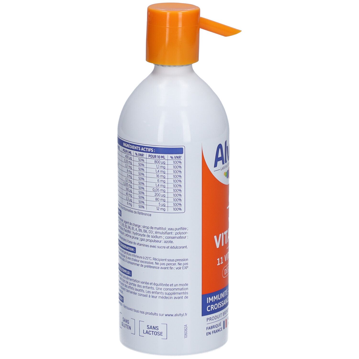 Alvityl Vitalité Solution Buvable 11 Vitamines