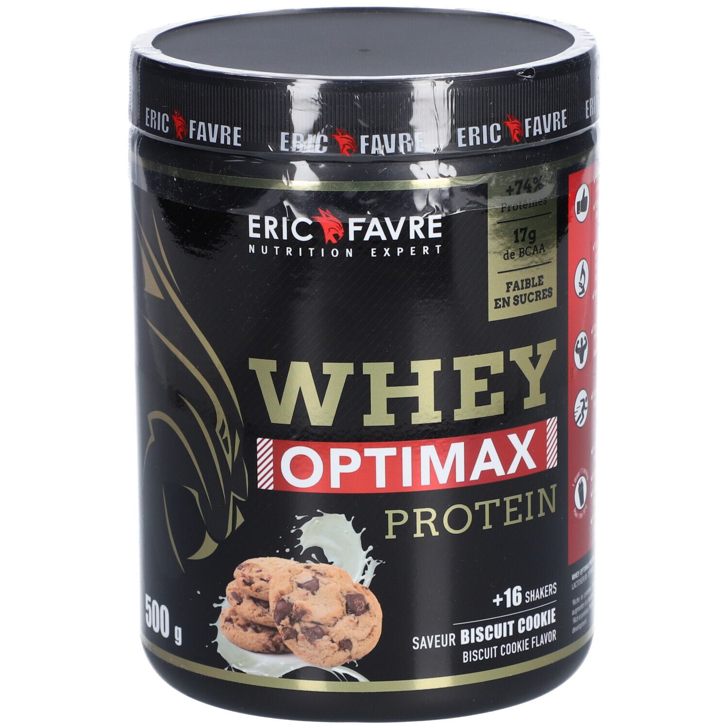 ERIC FAVRE Whey Optimax Protéines saveur Cookie