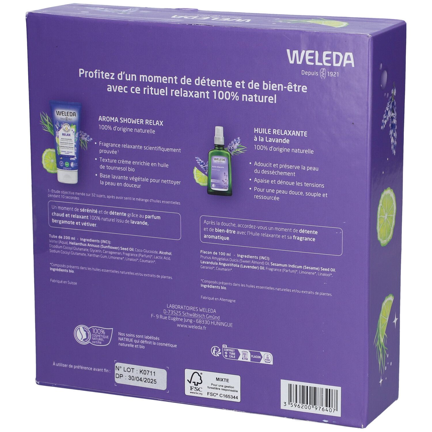 WELEDA Coffret relaxation