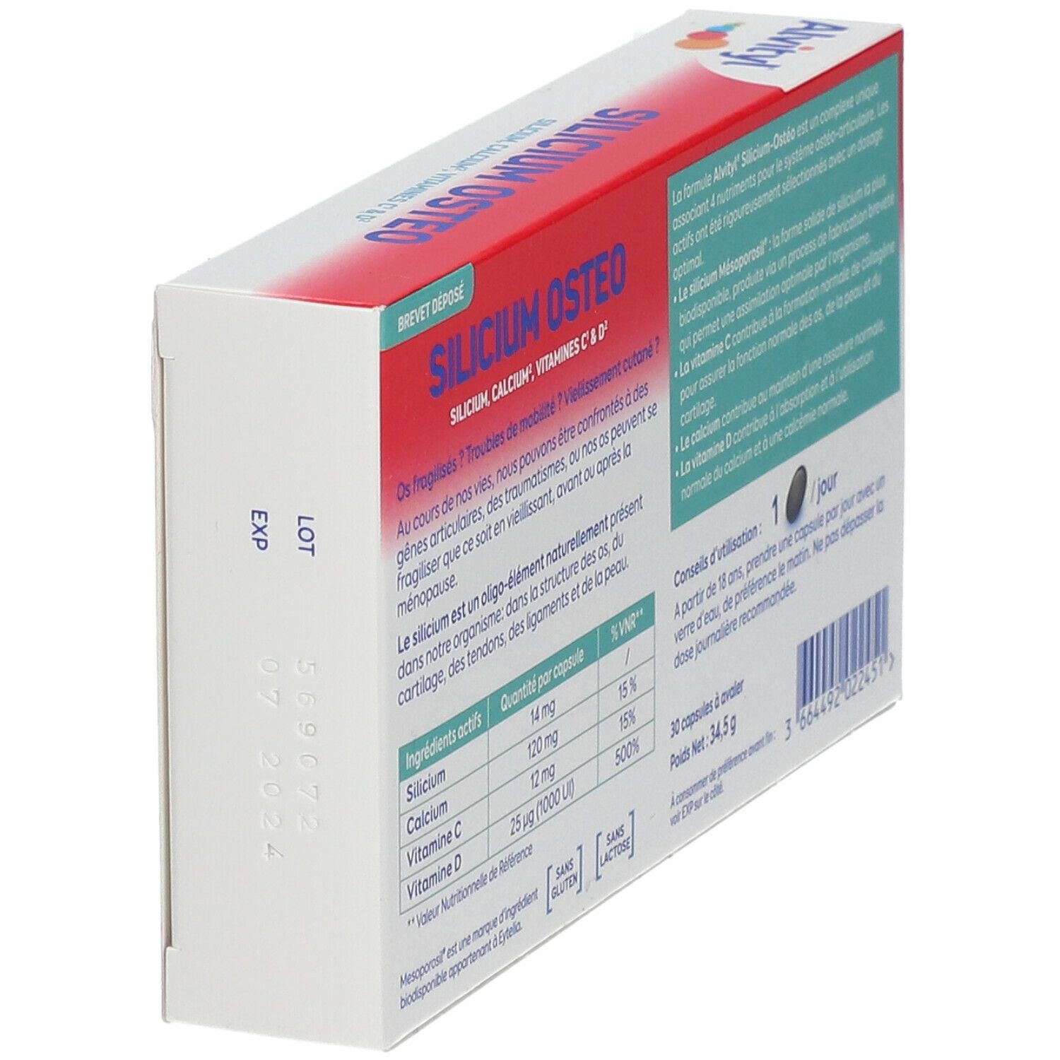 Alvityl® Silicium Osteo