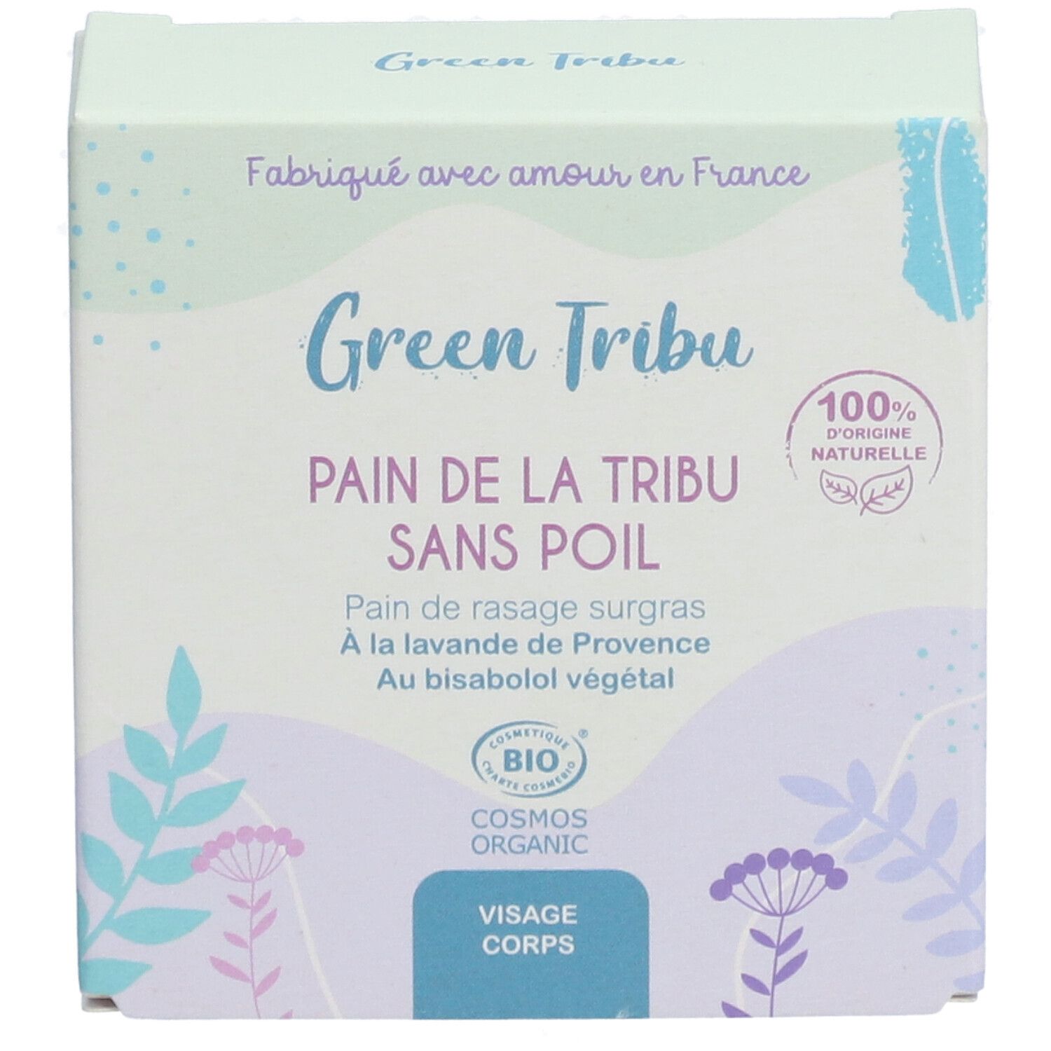 GREEN TRIBU Pain de la tribu Sans poil