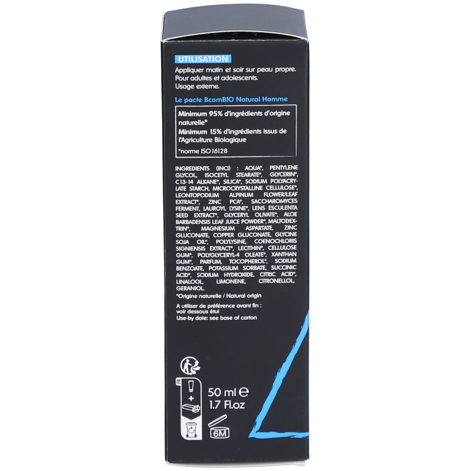 B COM BIO HOMME Fluide purifiant anti-imperfections