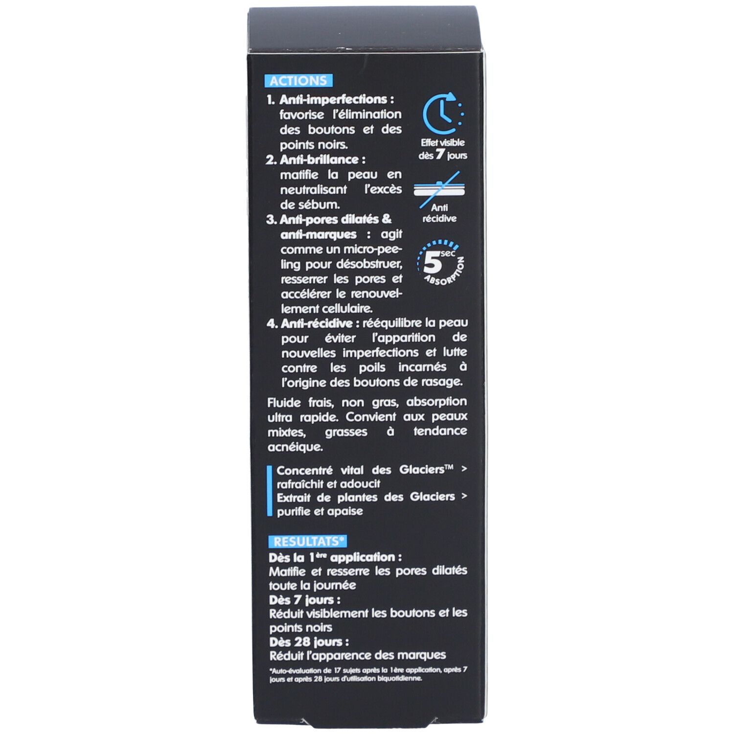 B COM BIO HOMME Fluide purifiant anti-imperfections