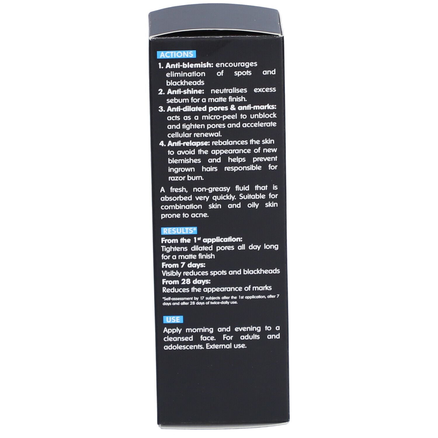 B COM BIO HOMME Fluide purifiant anti-imperfections