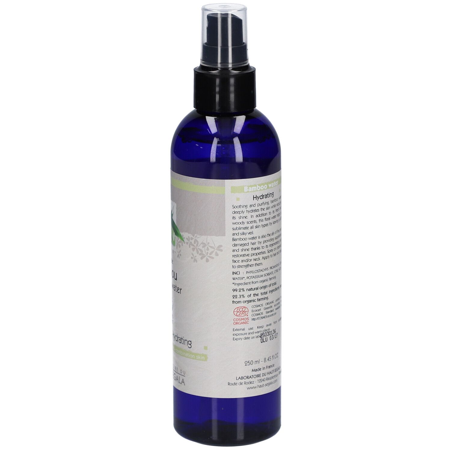 Laboratoire du Haut-Ségala Eau florale de bambou biologique