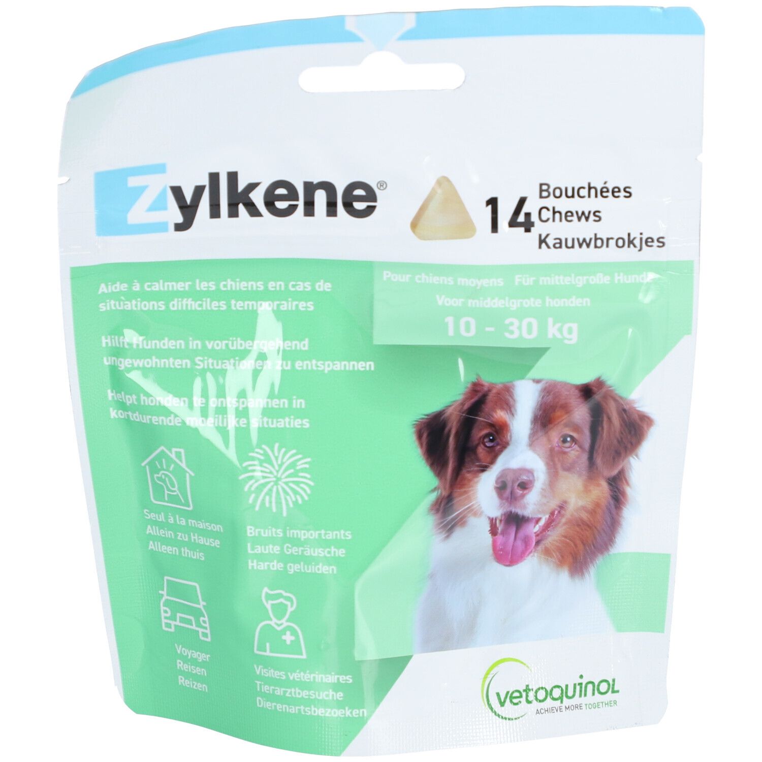 Vetoquinol Zylkene 14 Bouchées pour chiens moyens