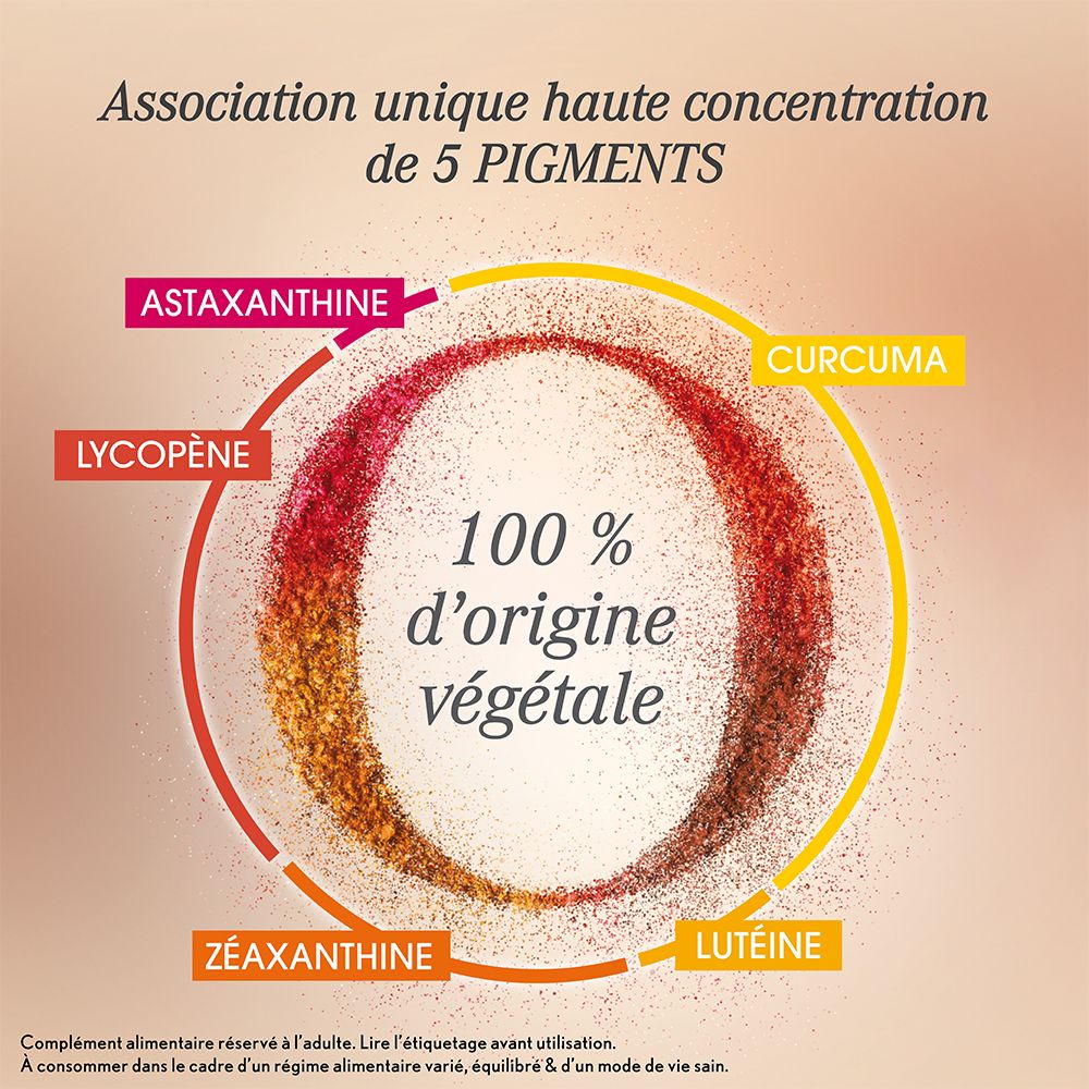 OENOBIOL PERFECT BRONZE Autobronzant - Efficace Dès Le 1Er Mois Sans Soleil - Concentration De 5 Pigments 100% D'Origine Végétale - Complément Alimentaire 30 Capsules - Programme 1 Mois