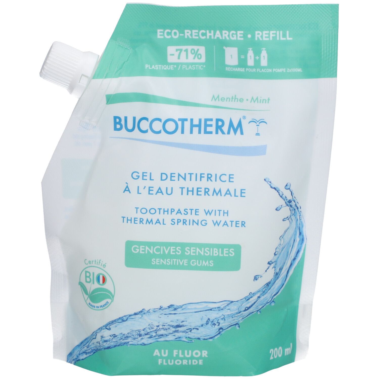 BUCCOTHERM Eco-recharge – Gencives sensibles certifié BIO