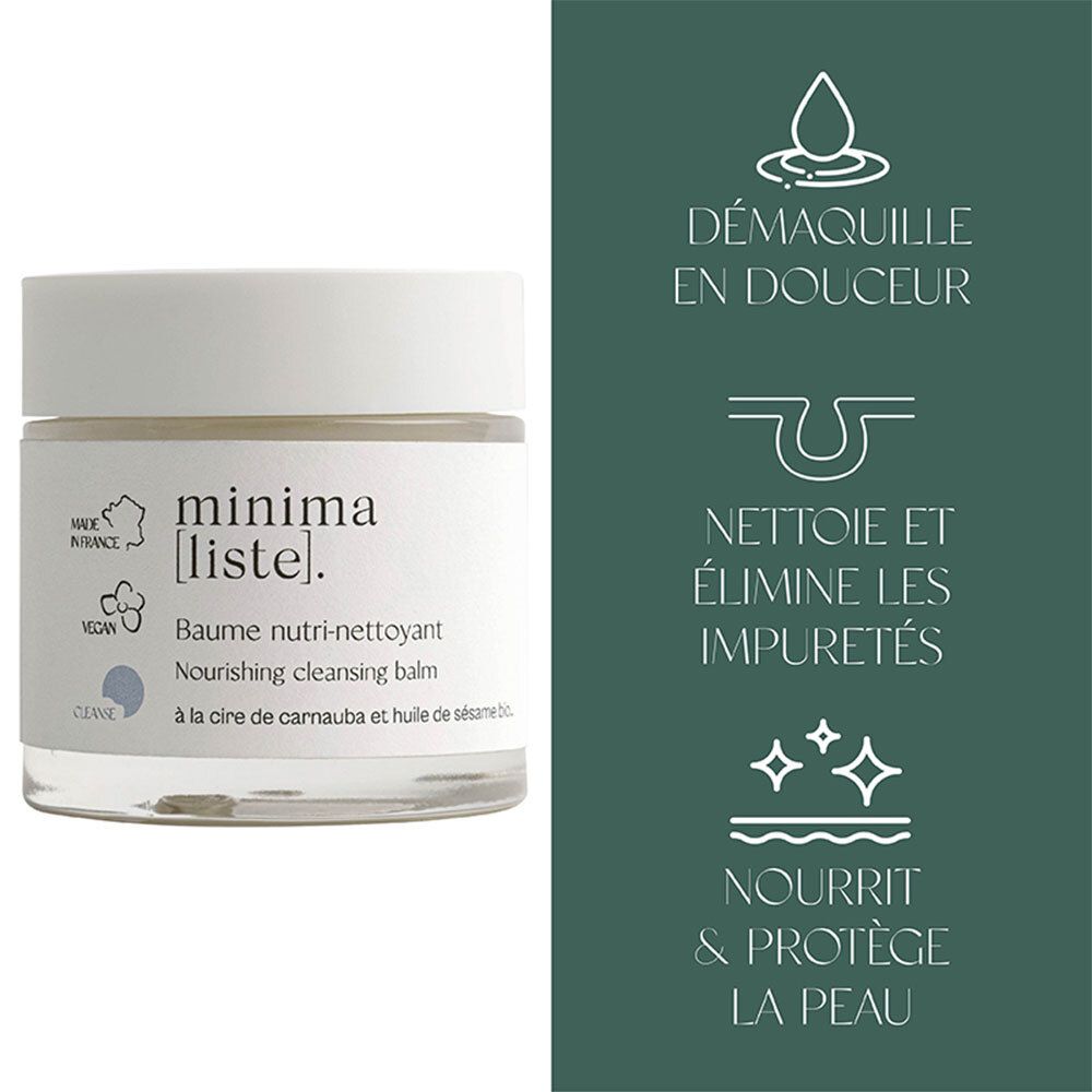 MINIMA[LISTE] BAUME NUTRI NETTOYANT