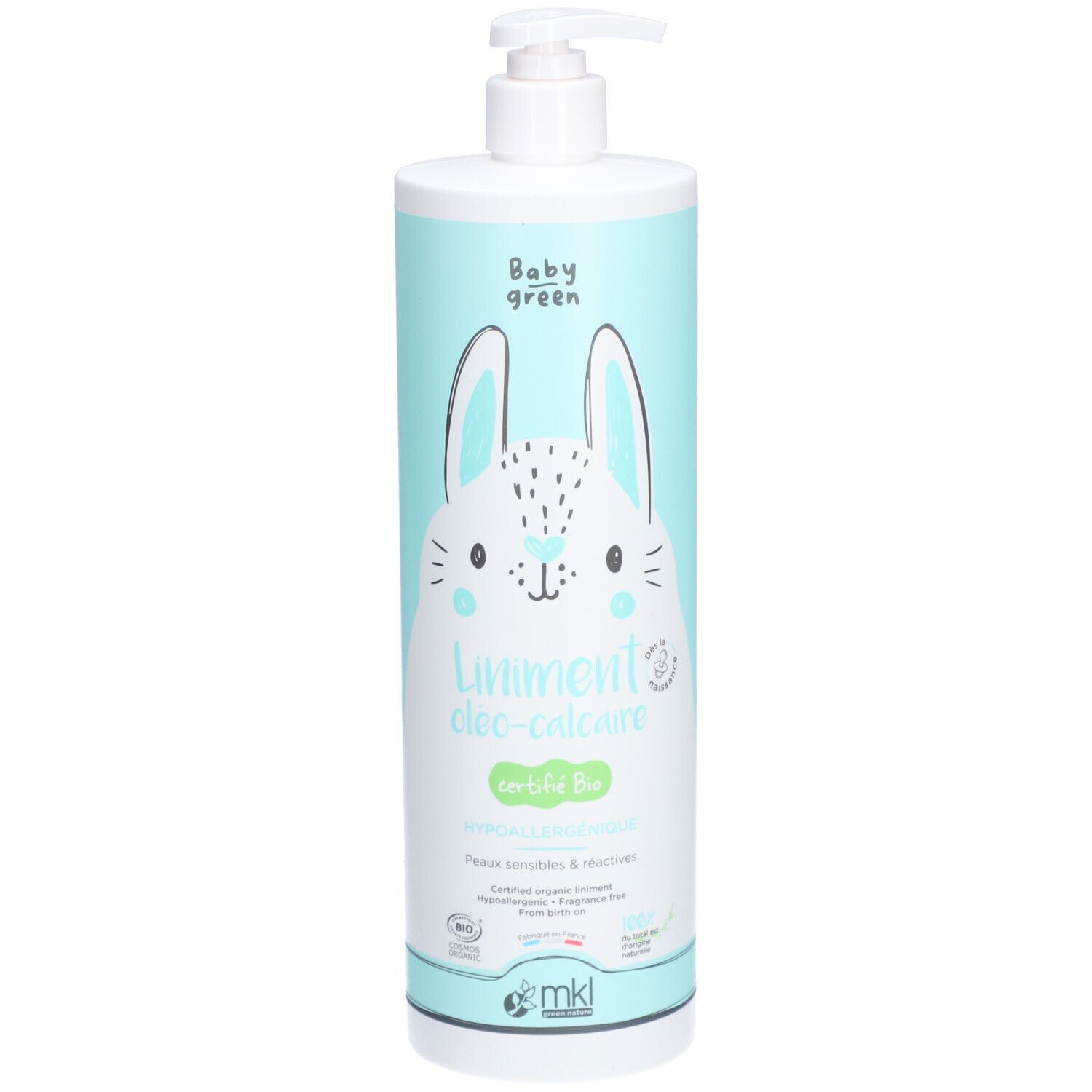 MKL Baby Green - Liniment Oléo-calcaire
