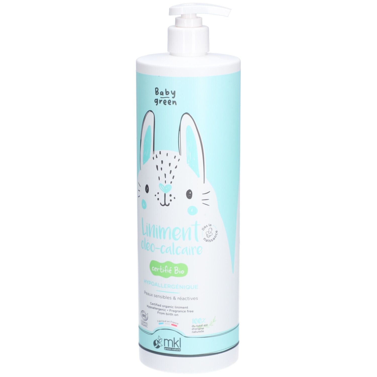 MKL Baby Green - Liniment Oléo-calcaire