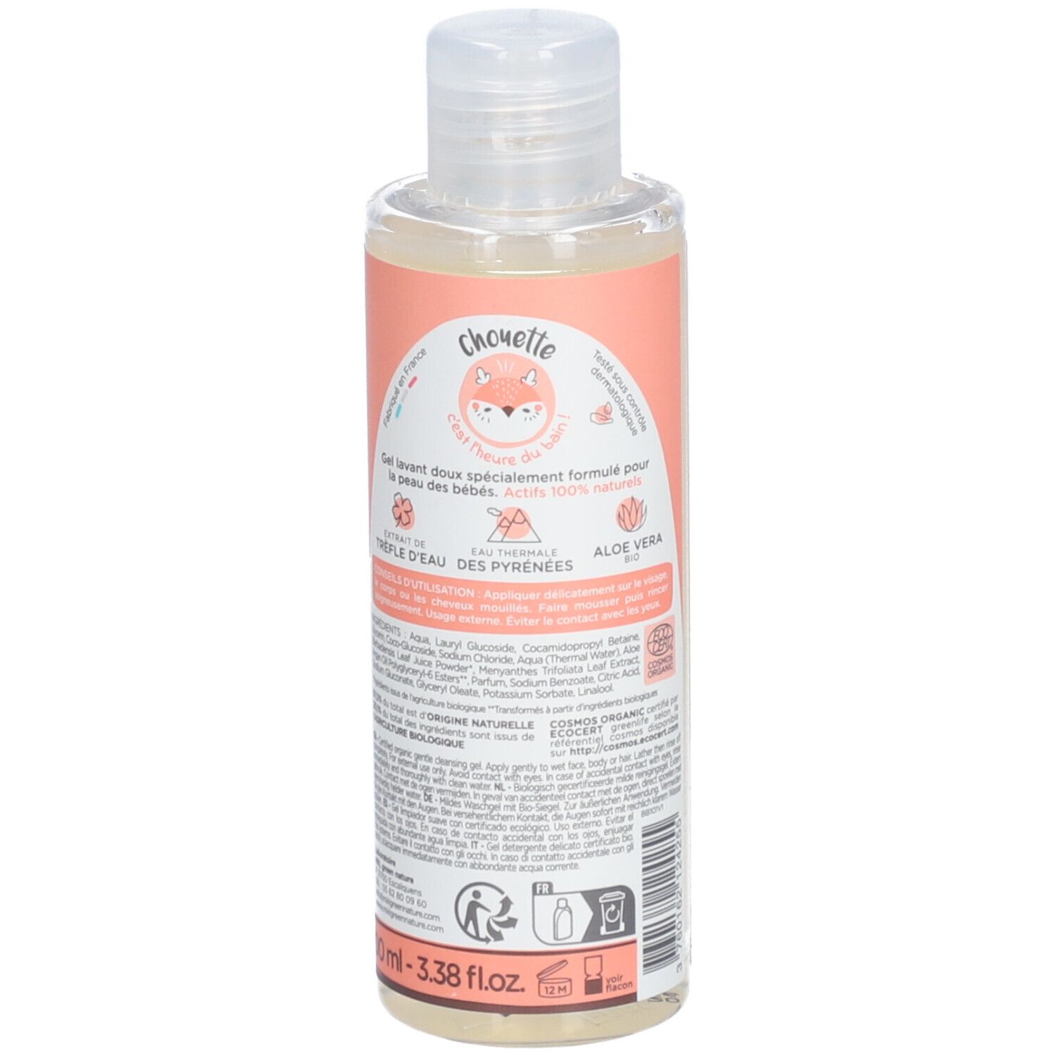 MKL Baby Green Gel lavant doux