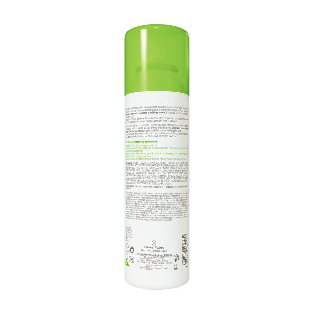 A-DERMA EXOMEGA CONTROL Spray émollient anti-grattage