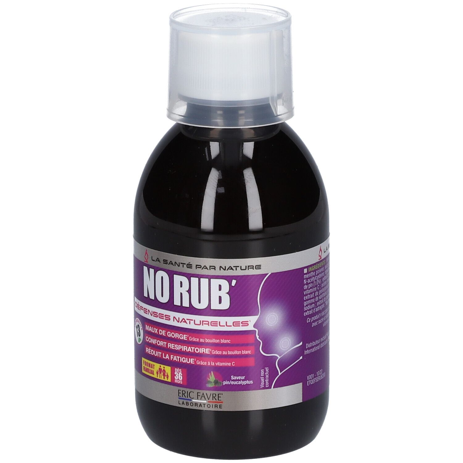 ERIC FAVRE No'Rub - Défenses naturelles