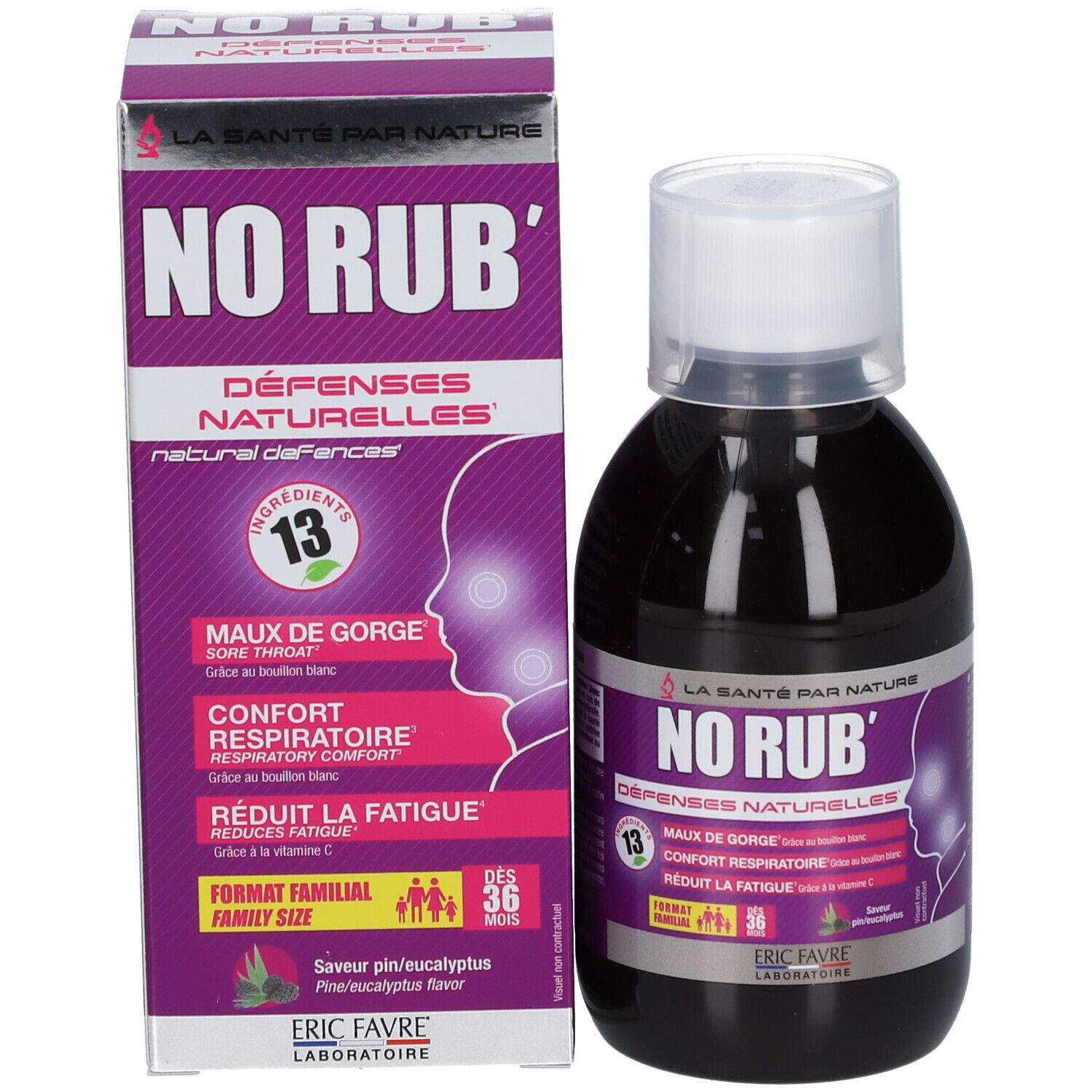 ERIC FAVRE No'Rub - Défenses naturelles