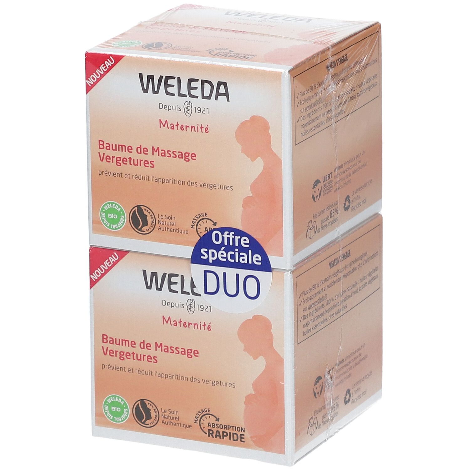 WELEDA Baume de Massage Vergetures