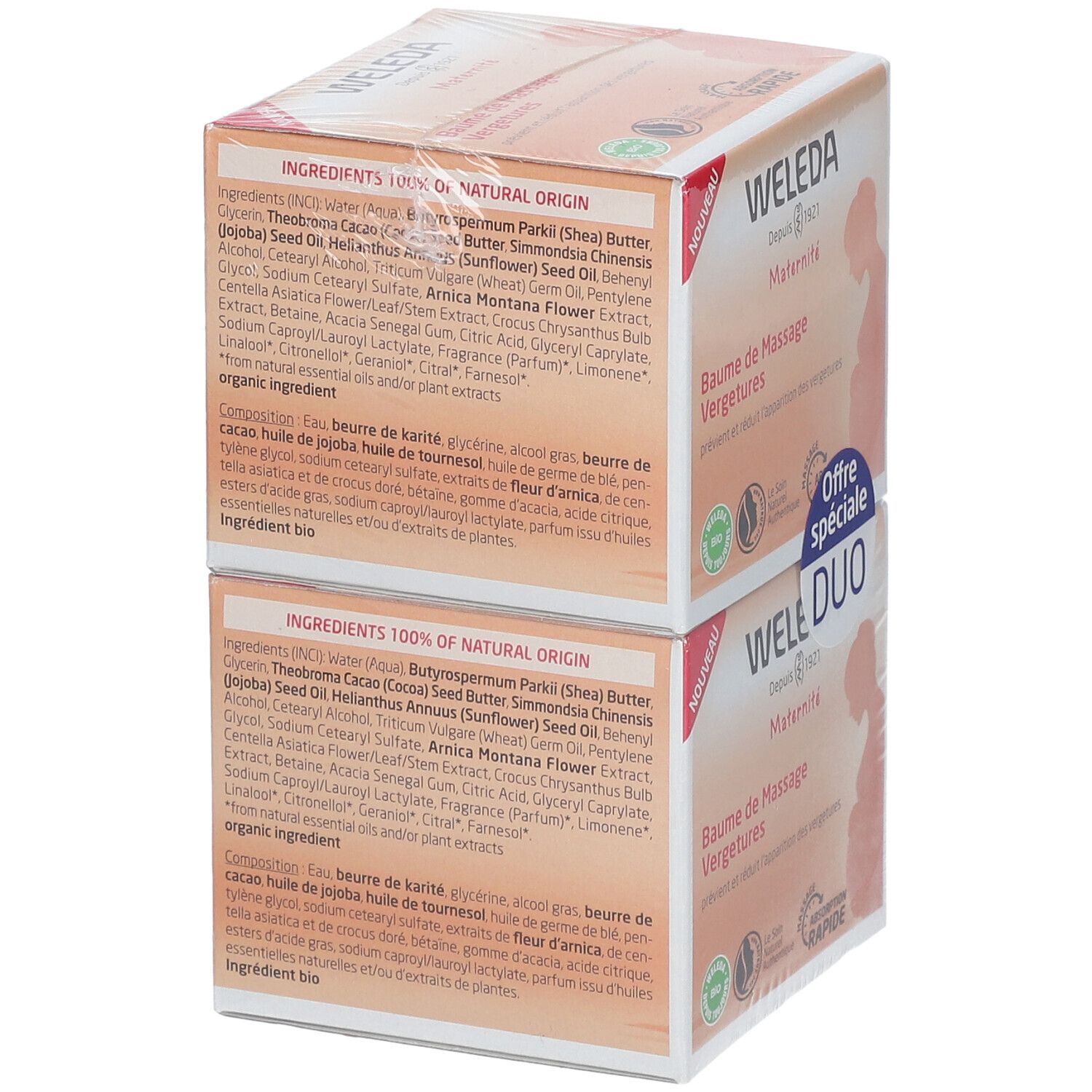 WELEDA Baume de Massage Vergetures