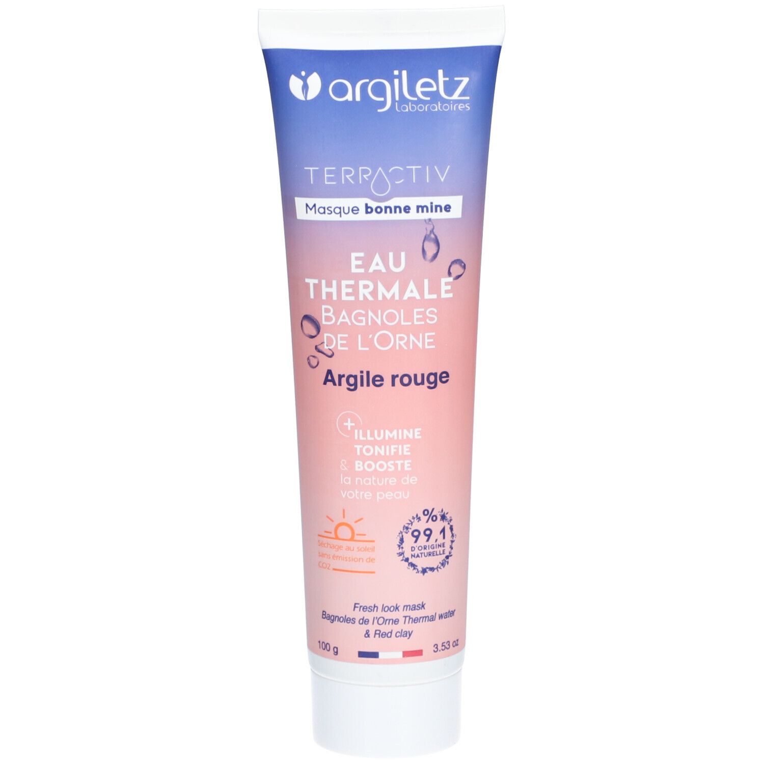 ARGILETZ Masque à l’argile rouge et eau thermale 100 g 100 g - Redcare ...