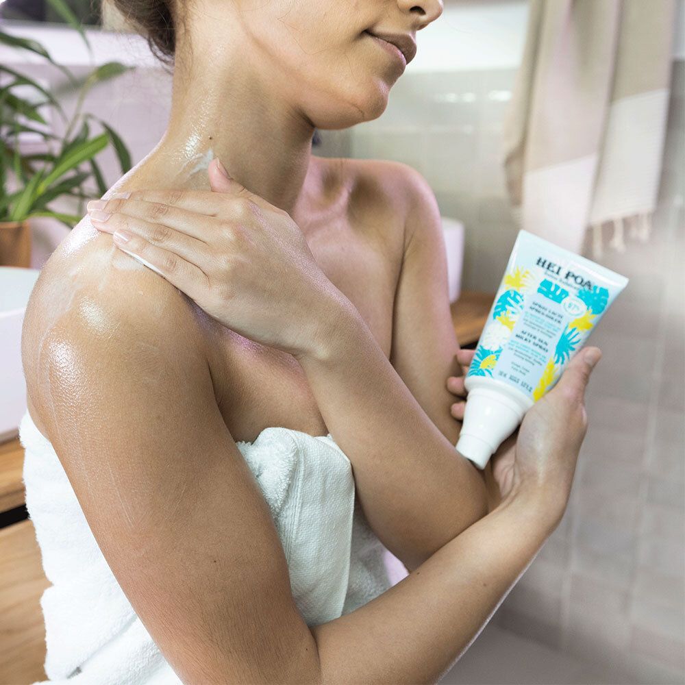 HEI POA® Spray Lacté Après-soleil Au Monoï de Tahiti AO et à l'Aloé vera BIO