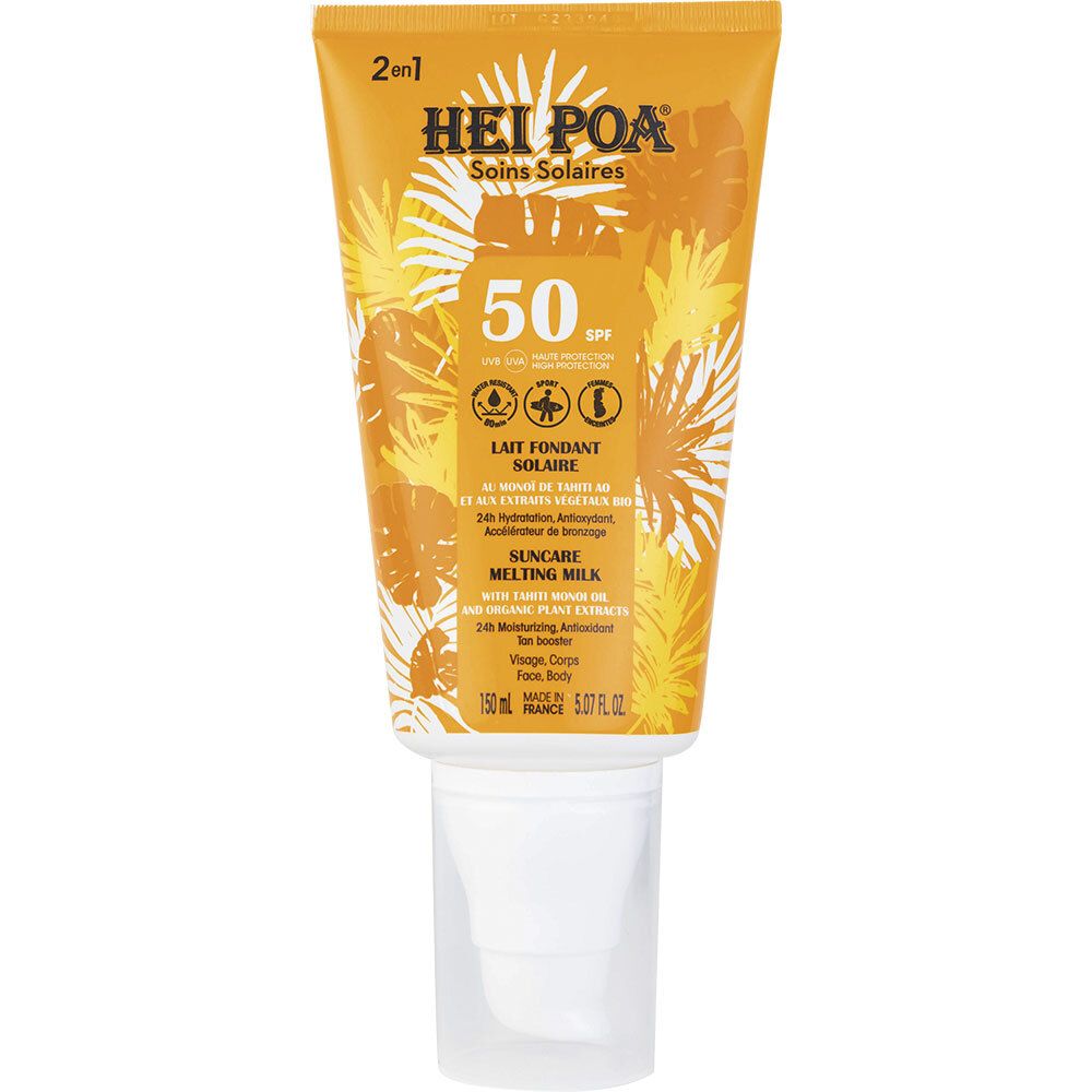 HEI POA® LAIT SOLAIRE VISAGE ET CORPS SPF50