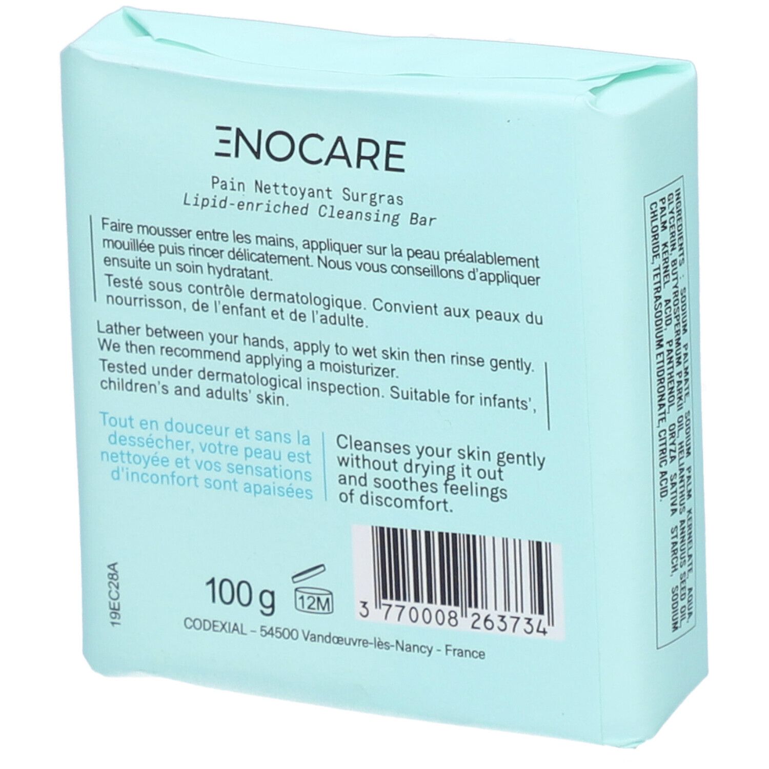 Codexial Enocare Pain Nettoyant Surgras