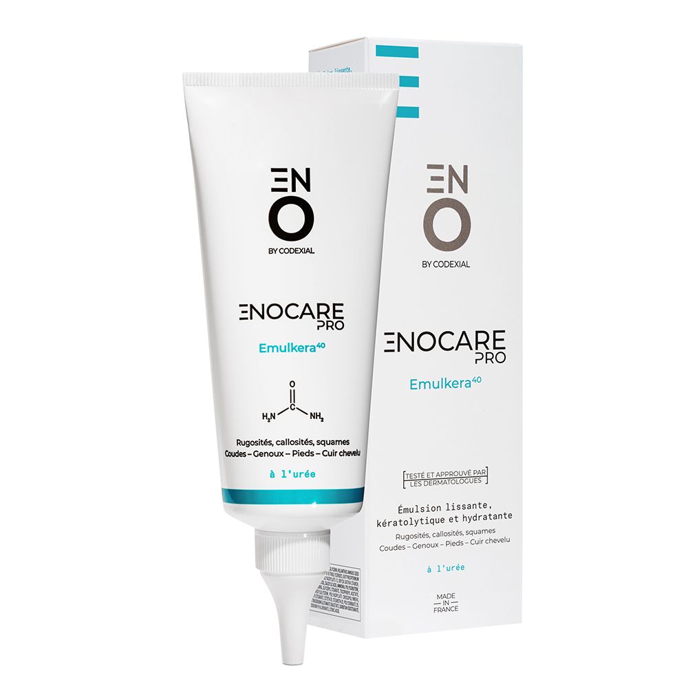 ENOCARE PRO EMULKERA 40 - Emulsion lissante, kératolytique et hydratante à l'urée.  - tube