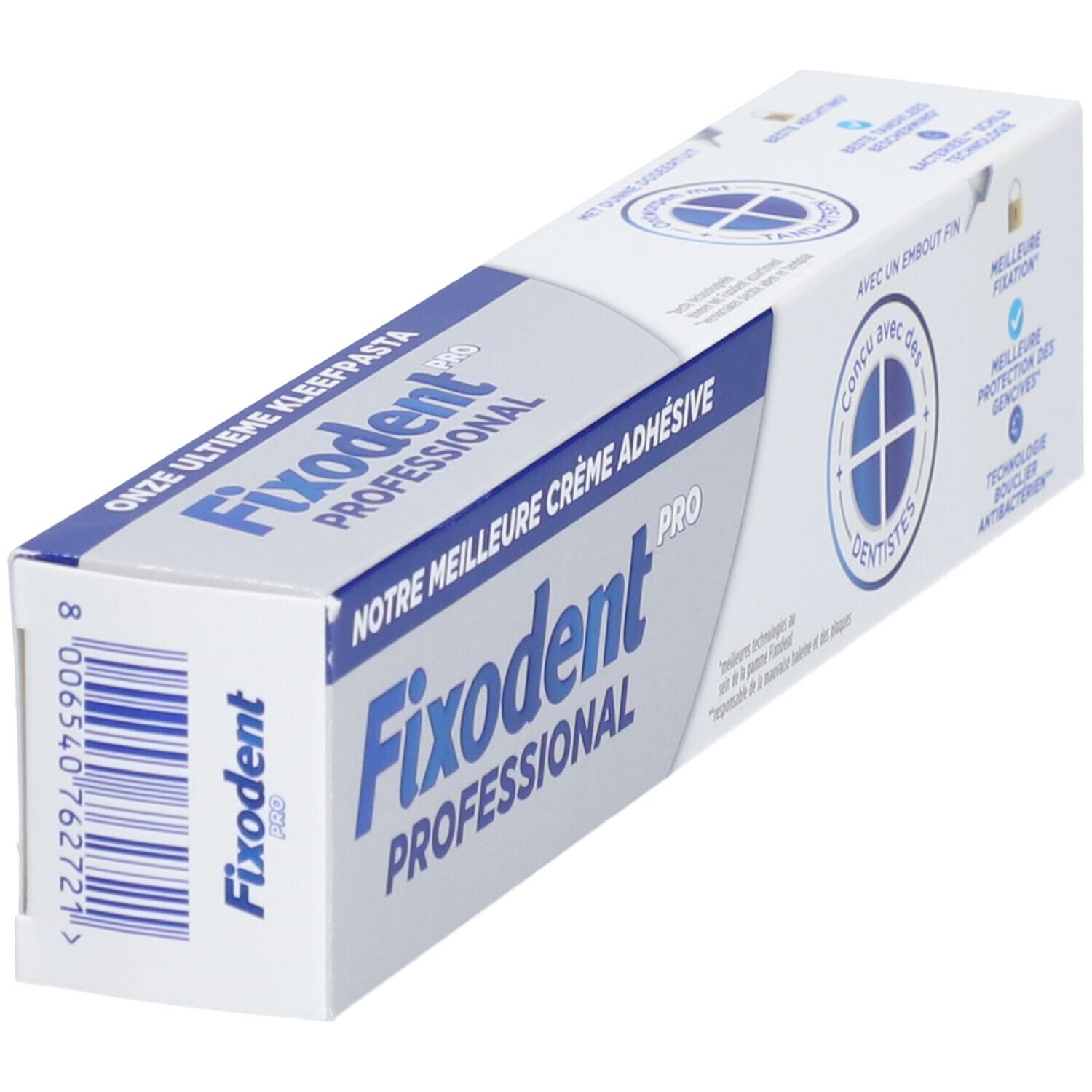 FIXODENT PRO PROFESSIONAL - Crème adhésive pour prothèse dentaire. - tube 57 g