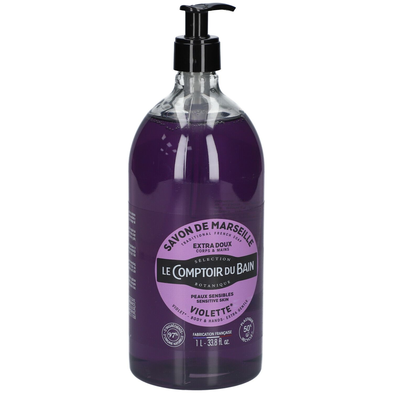 Le Comptoir du Bain Savon traditionnel de Marseille Violette - à partir de 6 ans